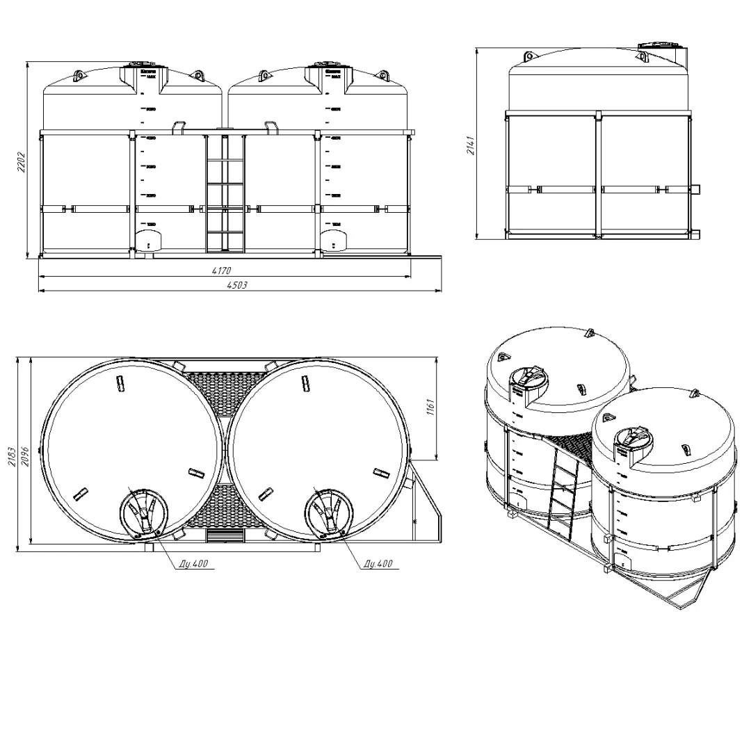 Кассета 12м³ TRN 